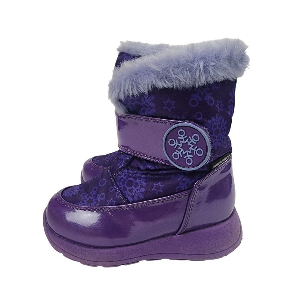 Cougar Bella Little Girls Winter Boot Waterproof Faux Fur Lined Size 8M - Picture 3 of 9